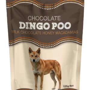 Animal Poo Chocolates - Dingo Poo (Milk Chocolate Honey Macadamias)